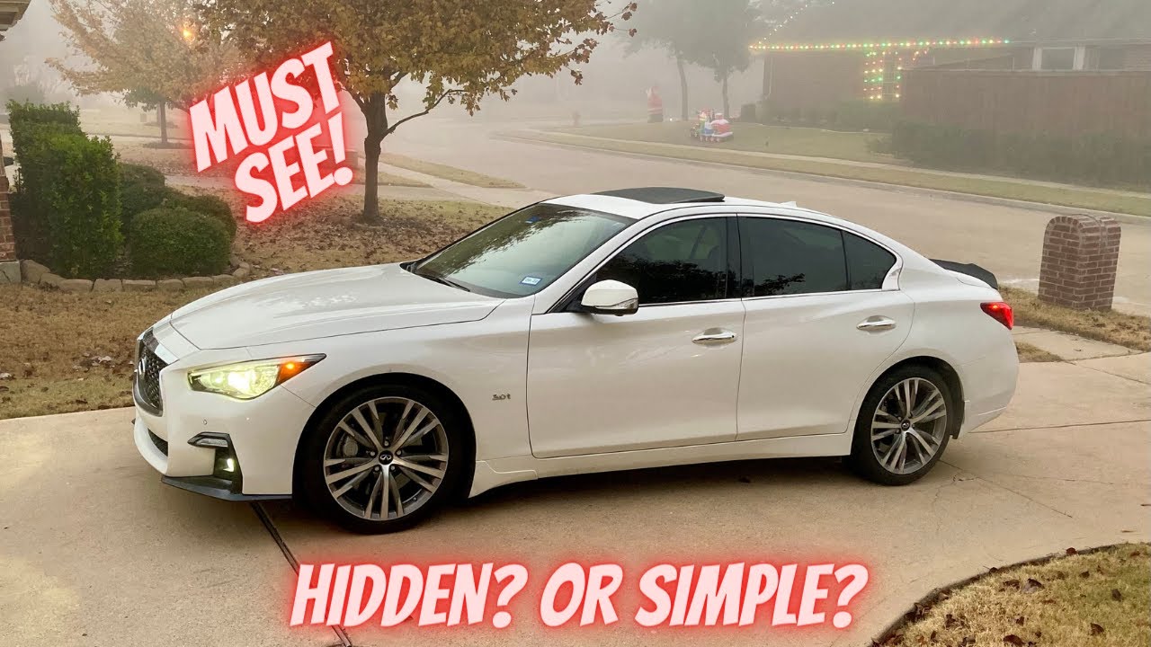 SIMPLE HIDDEN Q50/Q60 FEATURES YOU MUST KNOW ABOUT!