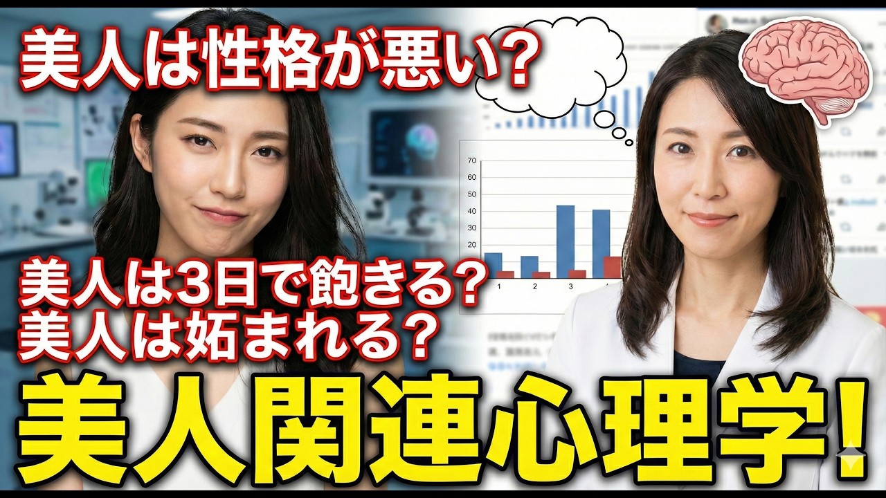 美人は性格が悪い？　美人は三日で飽きる？　美人関連心理学【役立つ雑学】