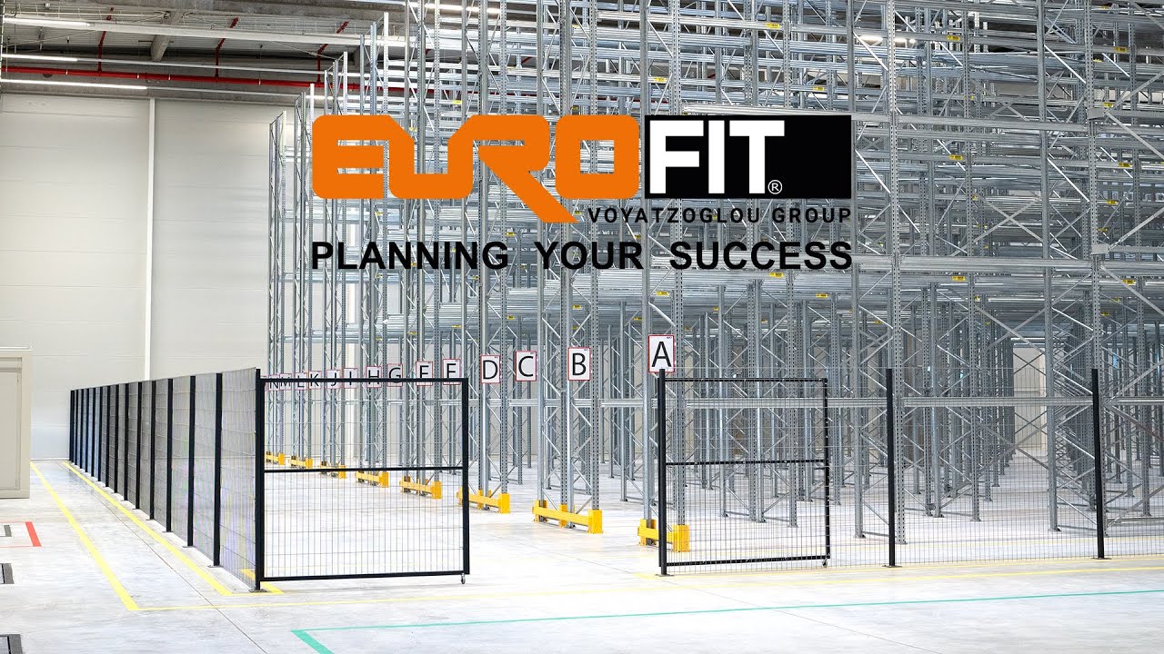 Rafturi metalice pentru depozite / Racking systems for warehouses - EUROFIT