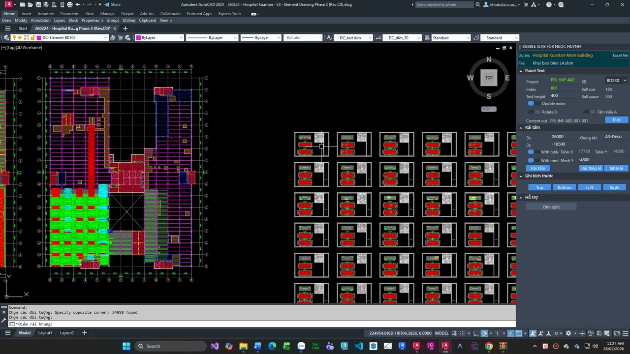 c# Autocad.Net : Bubble Slab automation engin