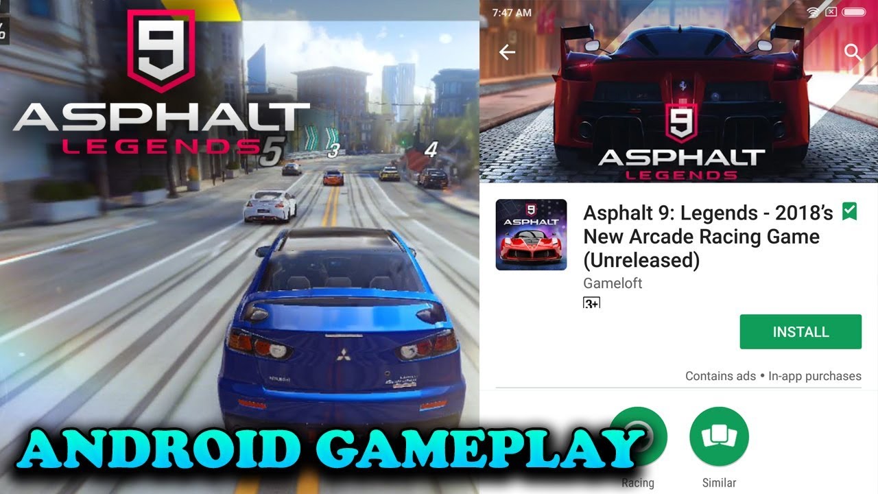 ASPHALT 9: LEGENDS - ANDROID GAMEPLAY