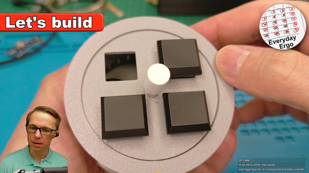 [114] Hellpad, bearings, checking joystick in QMK, maybe something else.