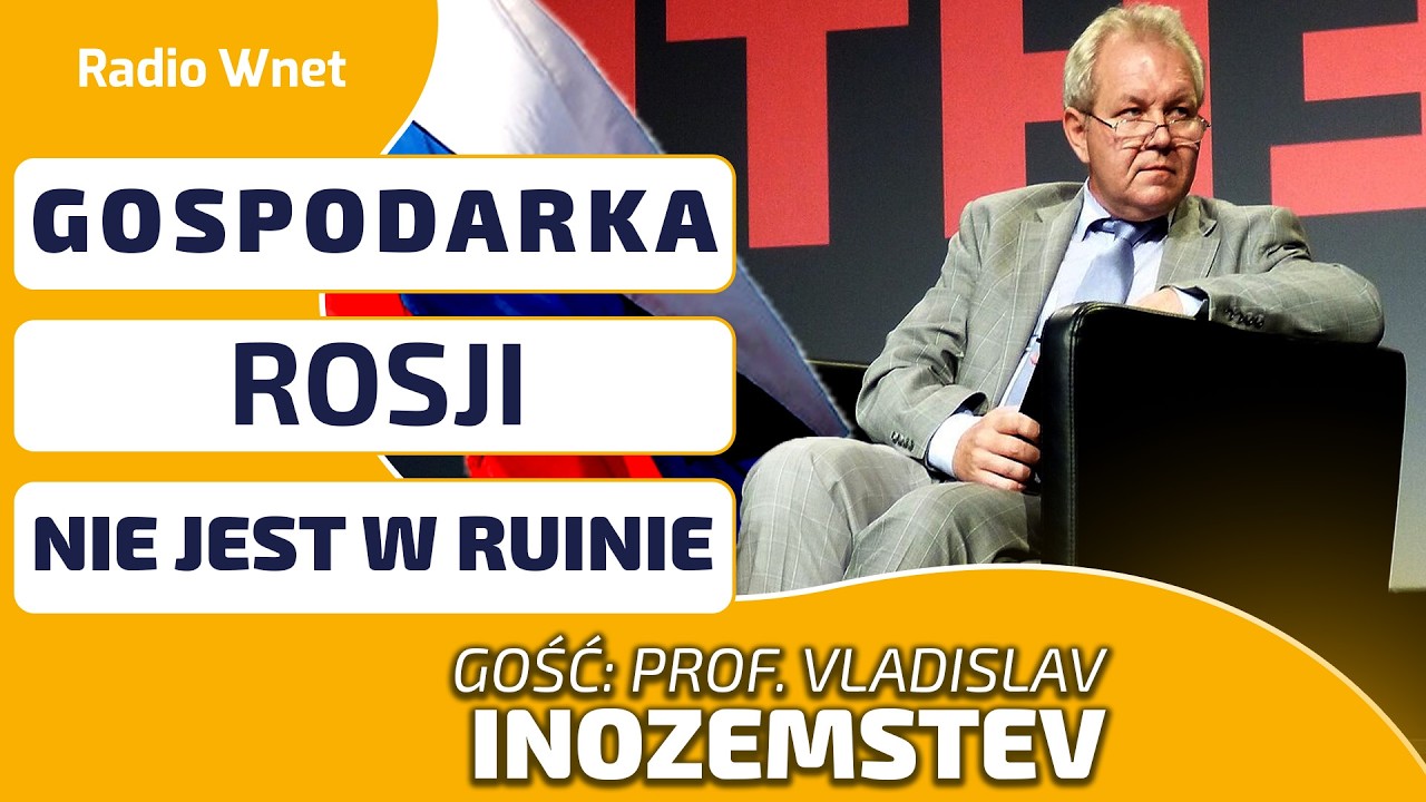 Prof. Inozemtsev: Zachód NIE CHCE zmienić reżimu w Rosji. Europa chce znowu współpracy z PUTINEM