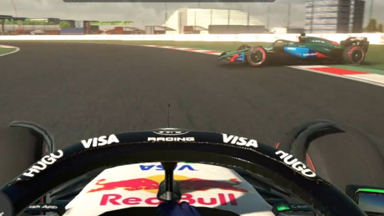 Fernando crashed into my side pot but then I pulled up a masterclass