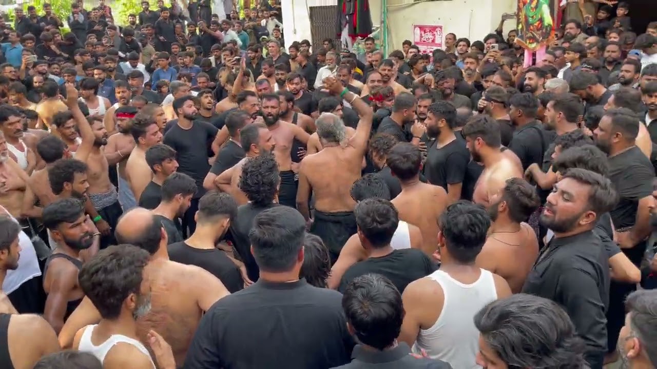 10th Muharram Jaloos 2025 || Madina Syedan Gujrat || 2nd Time Jaloos 