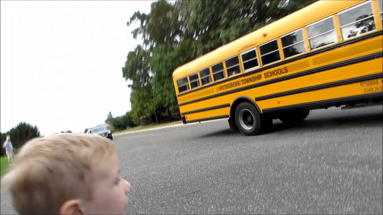 Carson's First Day of school