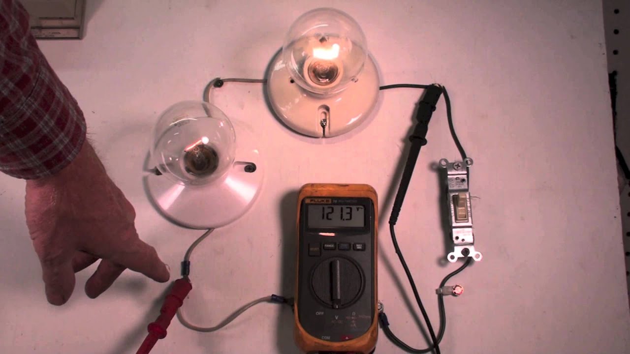 Electric troubleshoot with the voltmeter, voltage drop.  part 2