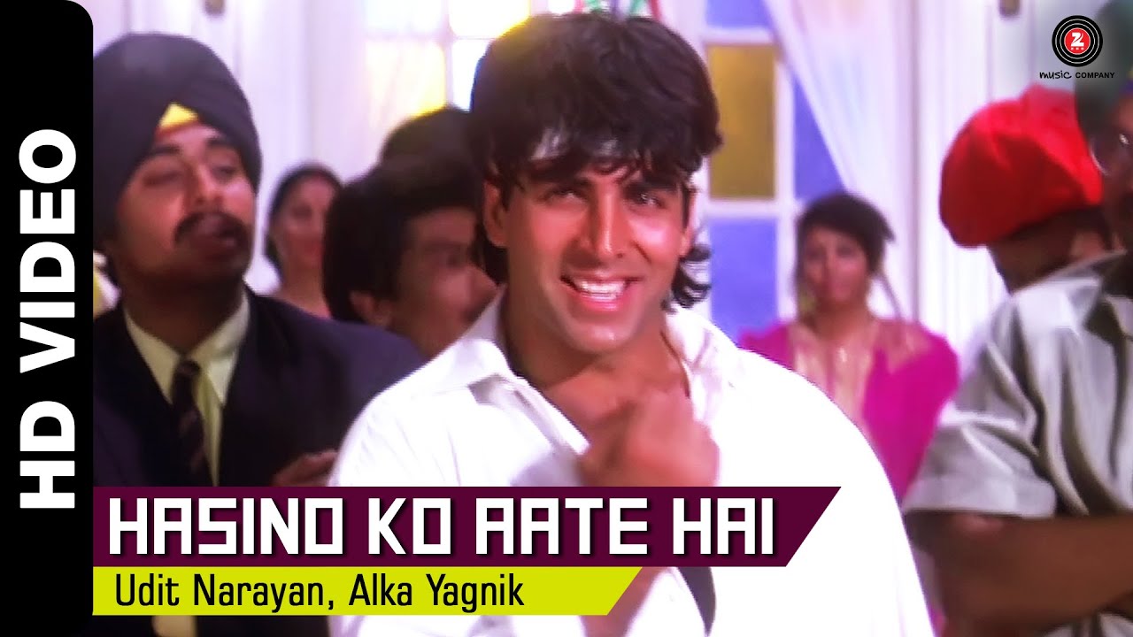 Hasino Ko Aate Hai Full Video | Lahoo Ke Do Rang (1997) | Akshay Kumar & Karishma Kapoor