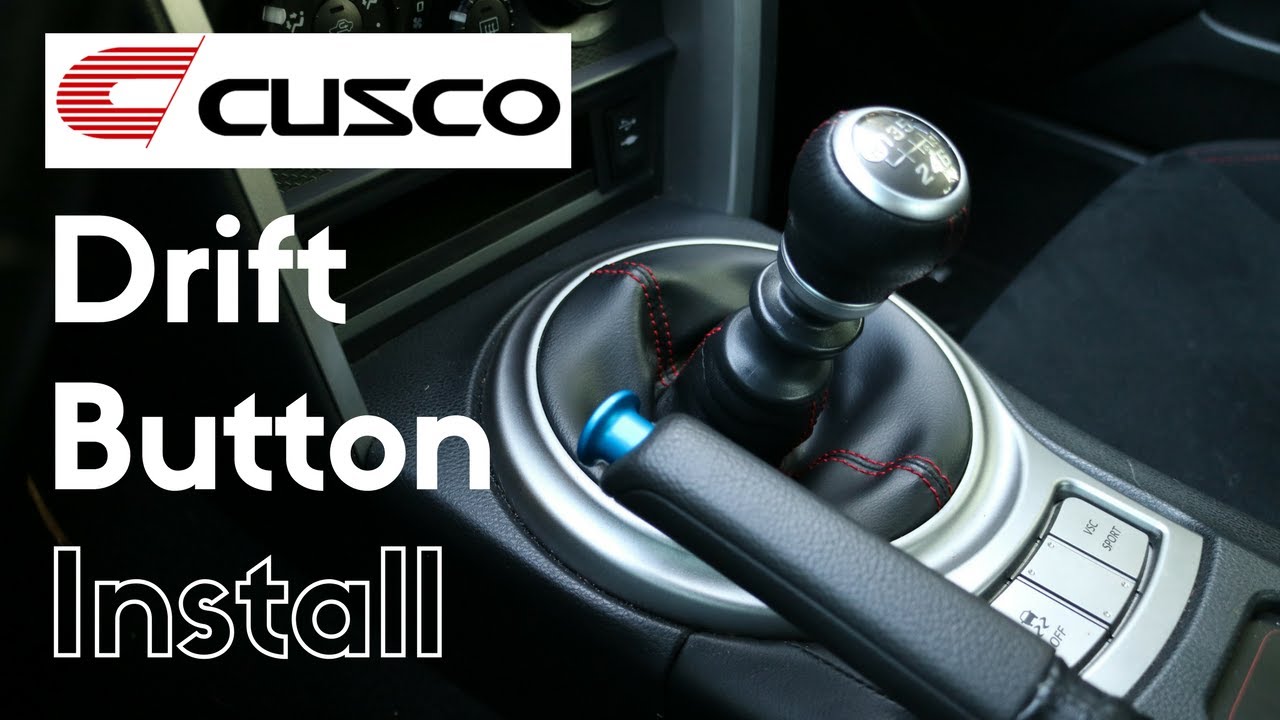 Scion FRS Drift Button Install Cusco