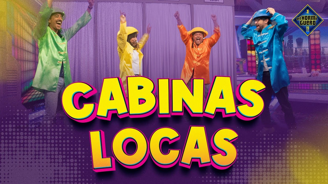 El Monaguillo, Marron, Luis, Pablo Motos y Susi se enfrentan en las cabinas locas - El Hormiguero