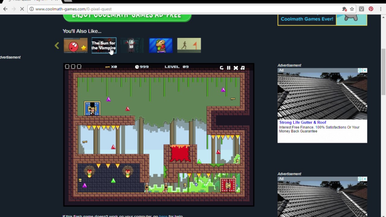 Pixel Quest   Play it now at Coolmath Games com   Google Chrome 24 05 2017 09 10 00