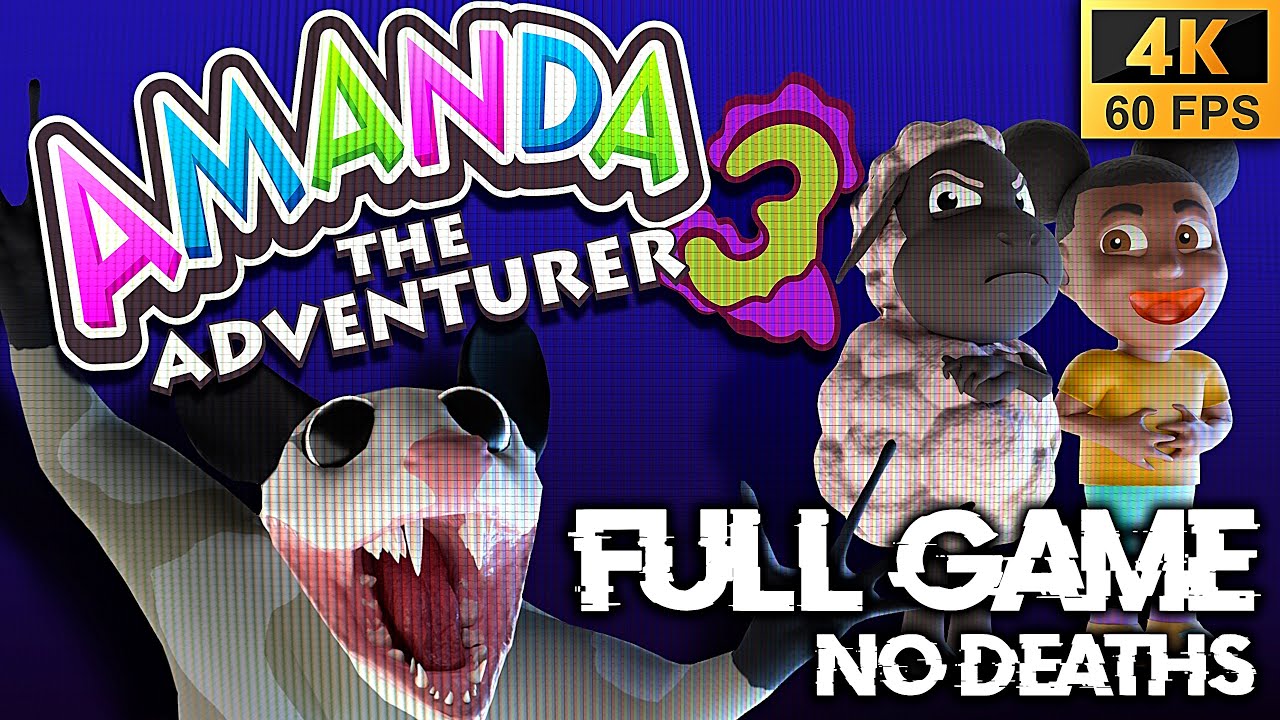 Amanda the Adventurer 3 FULL Game Walkthrough - NO DEATHS (4K60fps)
