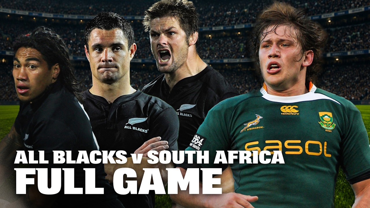 Мы до сих пор вспоминаем этот матч: All Blacks против Springboks | Полный матч 2009