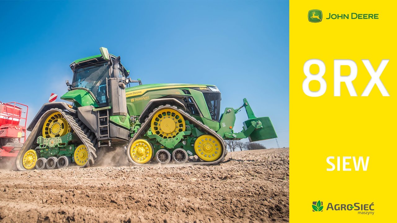 John Deere 8RX410 + CZAJKOWSKI ST+ VADERSTAD TEMPO