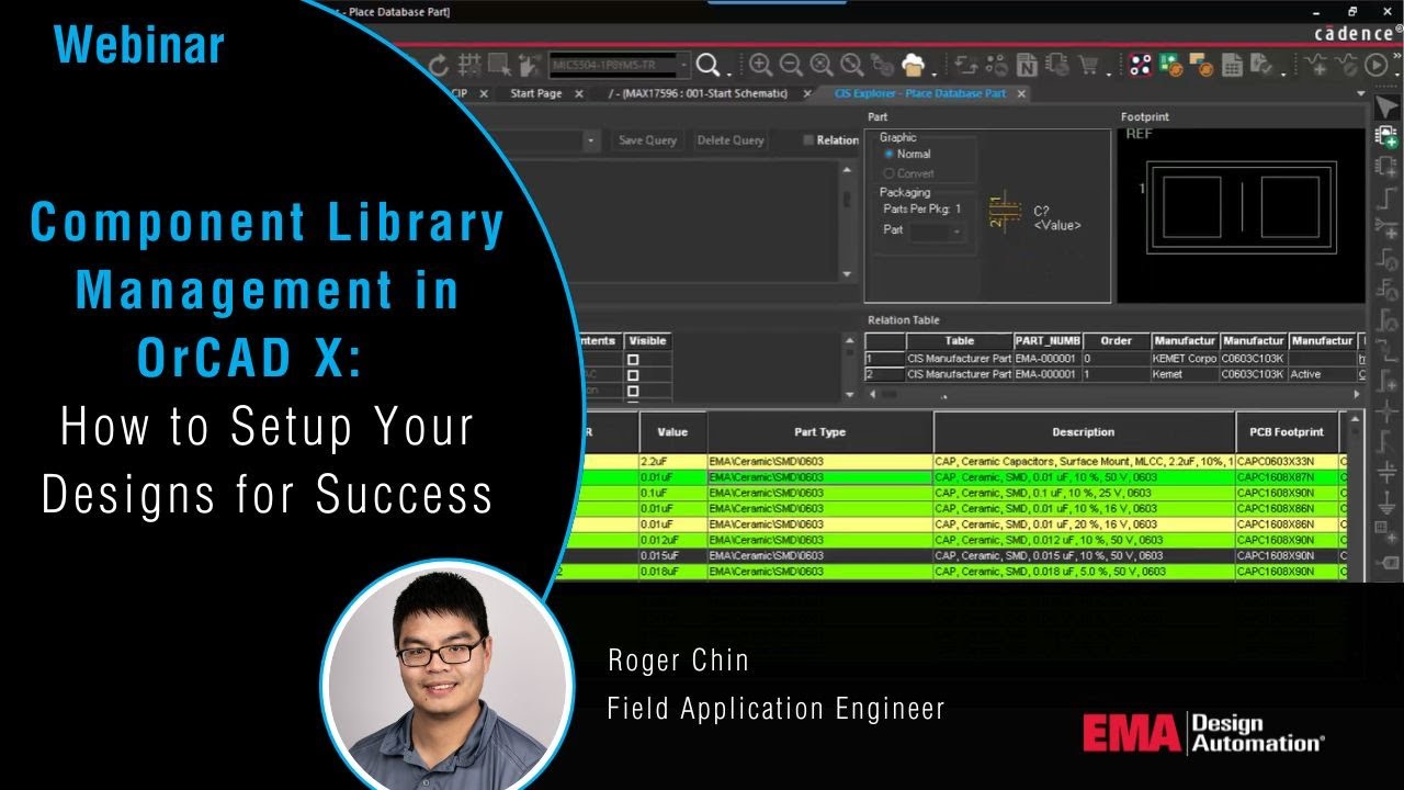 Component Library Management in OrCAD X: How to Setup Your Designs for Success