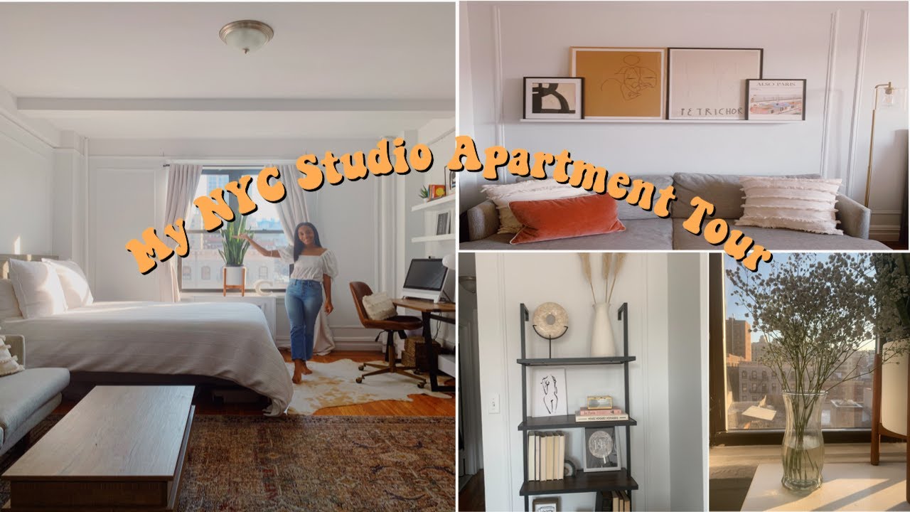 NYC Studio Apartment Tour | Chelsea (300 sq ft.)