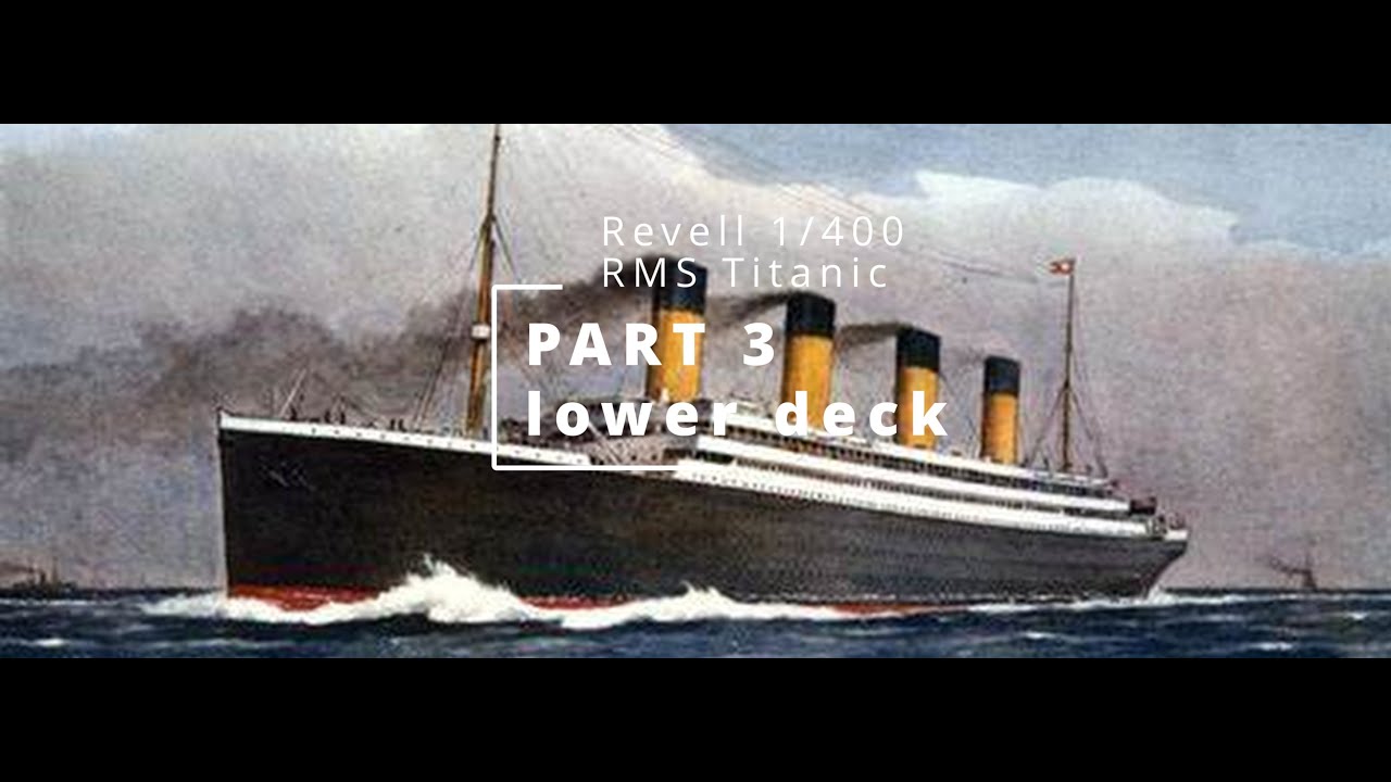 Revell 1/400 scale RMS Titanic episode 3 #revell #titanic #scalemodelling