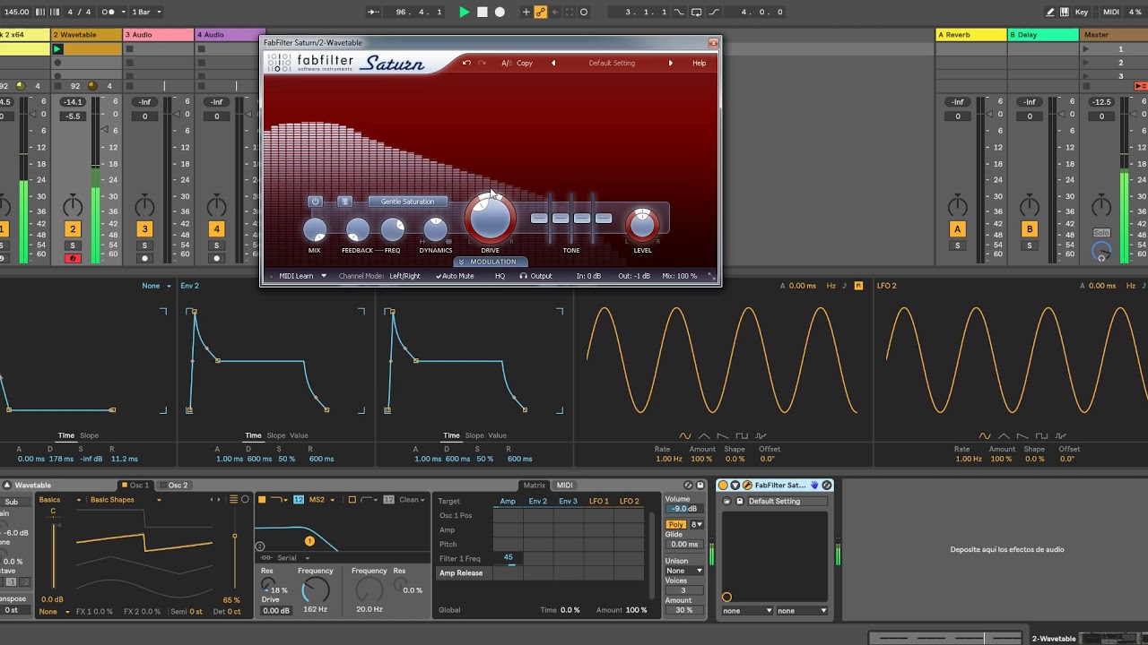 tutorial de bajo psytrance con wavetable synth Ableton live 10