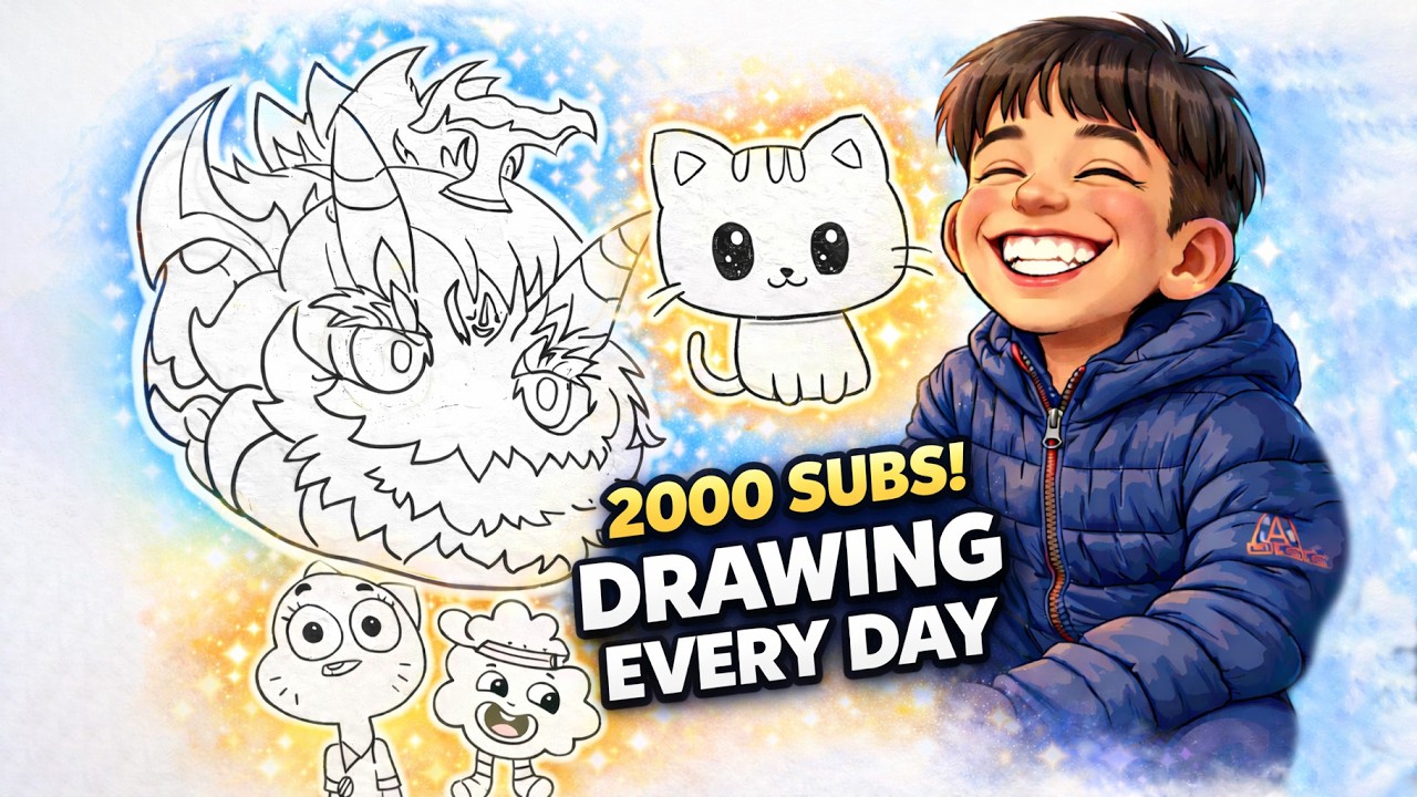 I Drew Every Day for a Year – My Best Drawings