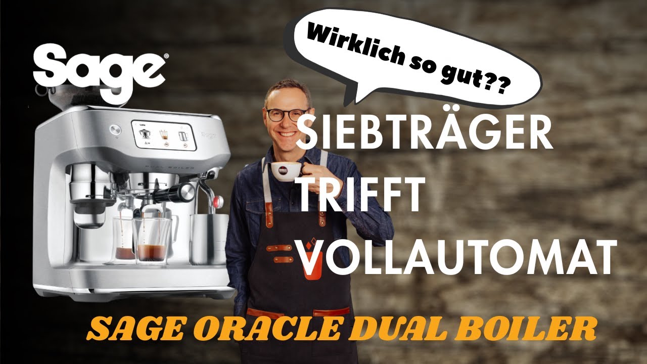 Sage Oracle Dual Boiler im Test - Vollautomat vs. Siebträger!