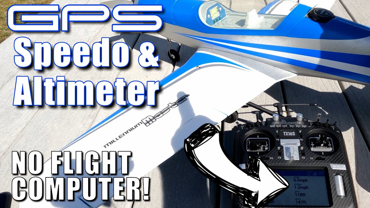 A Day at the Field: GPS Speed and Altitude Telemetry from Crossfire with NO Flight Computer!