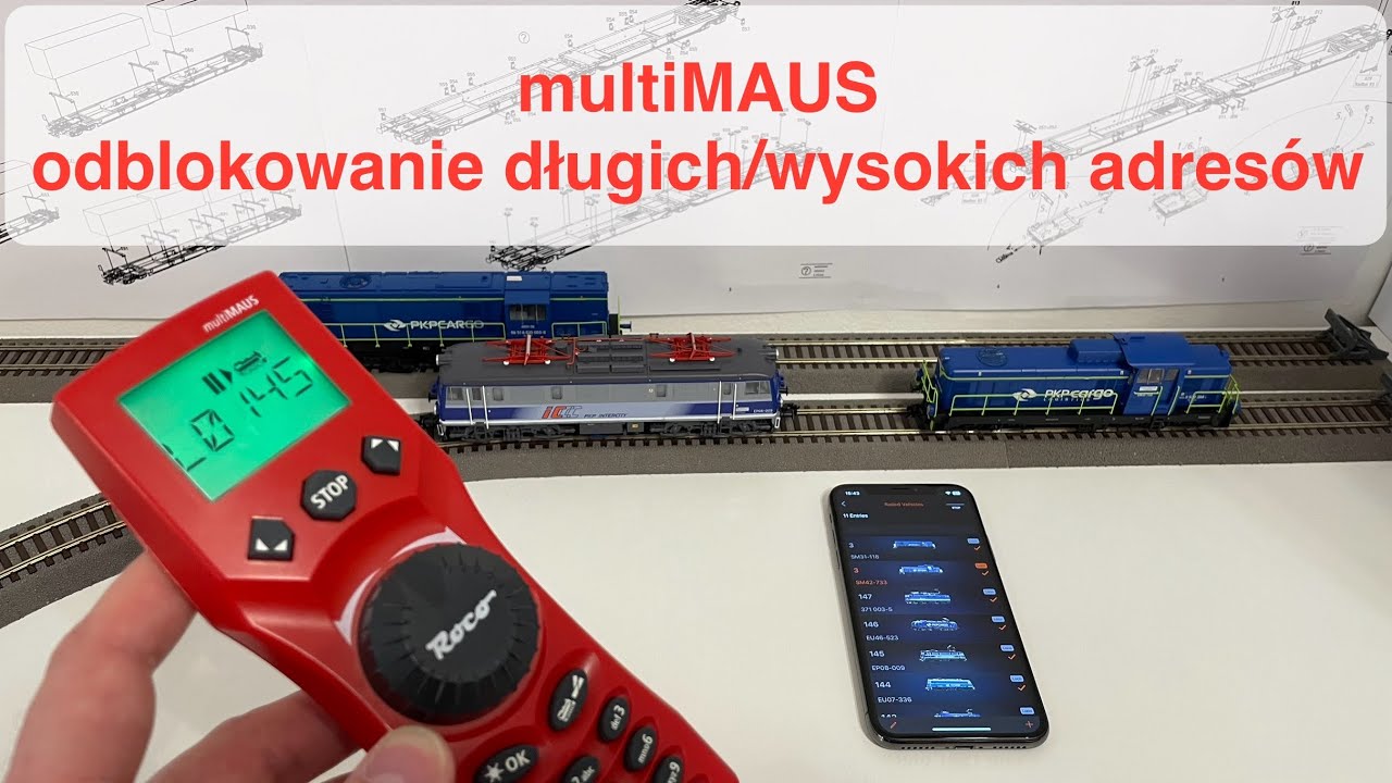 #multiMAUS - odblokowanie długich/wysokich adresów #Z21- multiMAUS | #ROCO | #PIKO