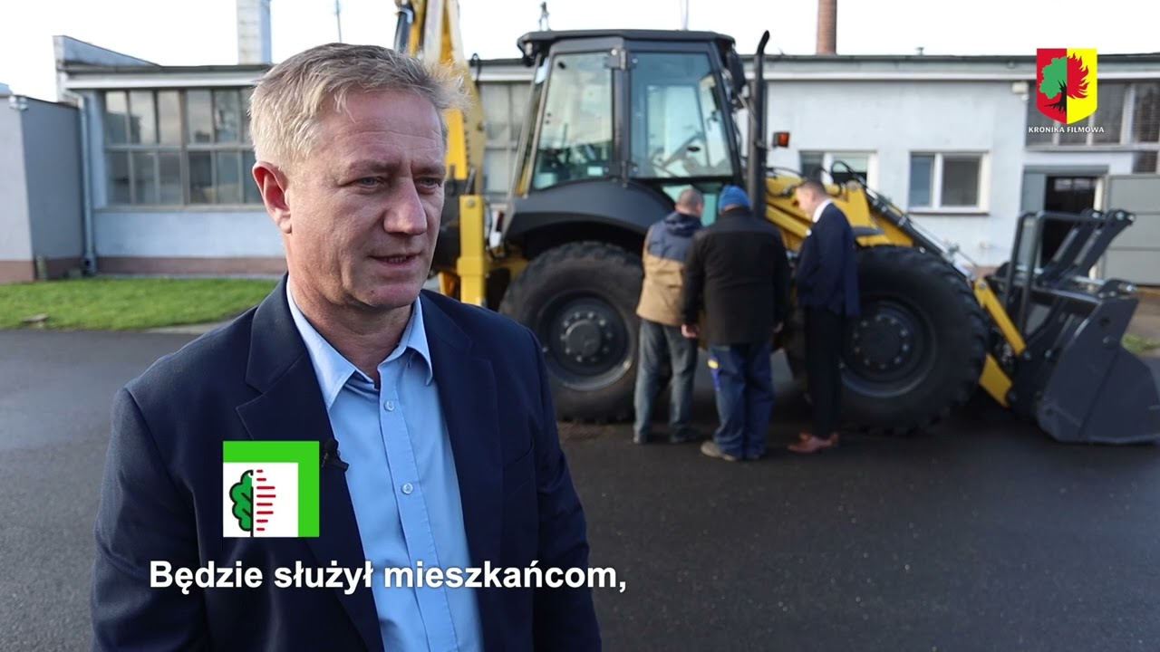 Nowa koparko ładowarka w służbie Gminy Żarów