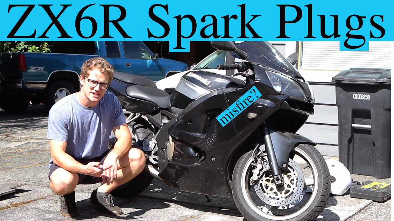 Changing Kawasaki ZX6R Spark Plugs