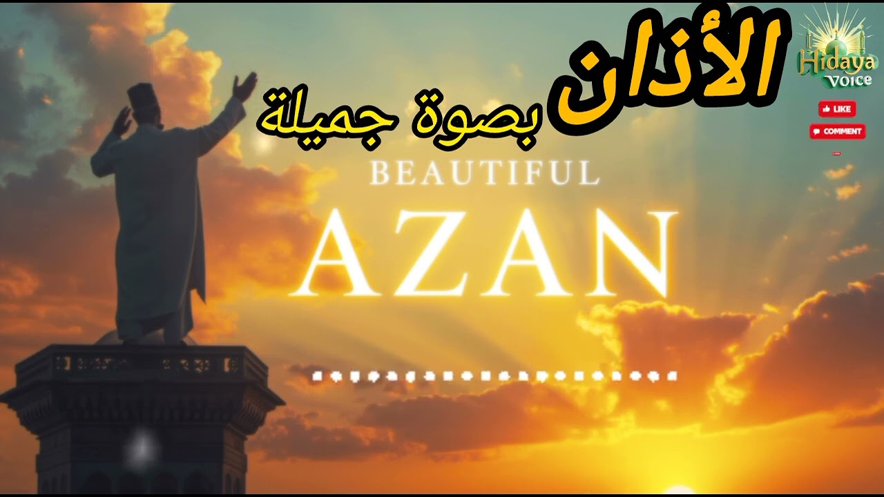 Beautiful Azan | Peaceful Adhan Call to Prayer | Islamic Azan | Hidaya Voice |الأذان بصوت جميلة