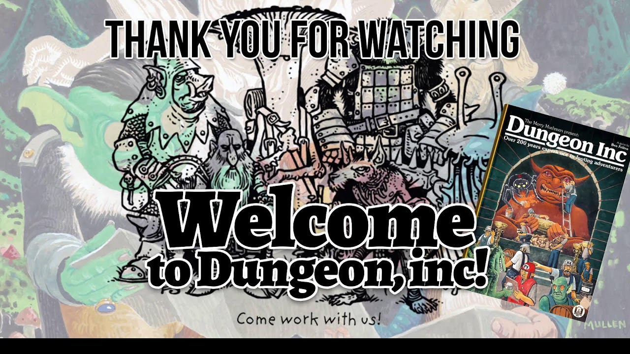 Dungeon,inc. by Ben Felten - Quickstart - Certified? In the Bowels of the Dungeon