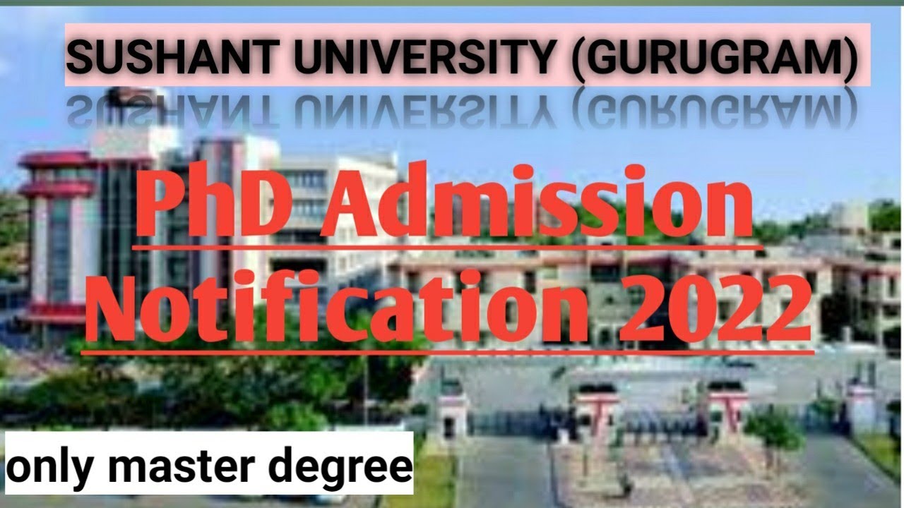 PhD Admission Notification 2021- 2022//