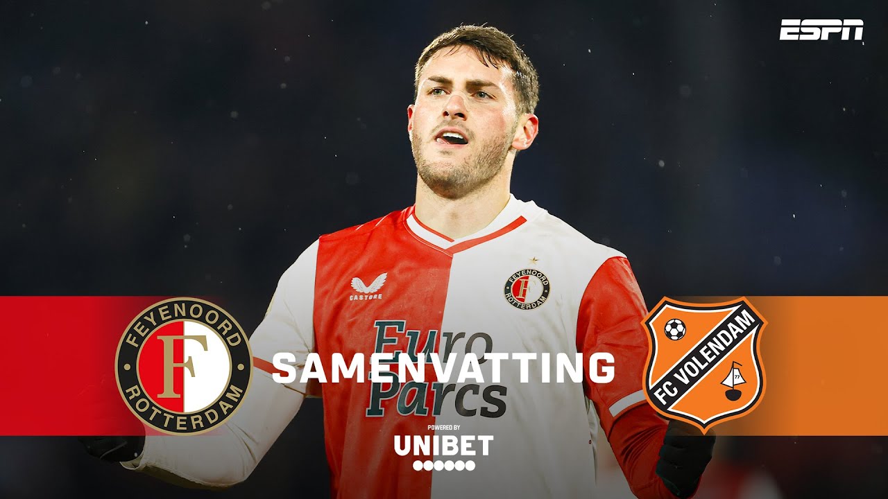 2️⃣ GOALS in BLESSURETIJD, GEWELDIGE KOPBAL van GIMENEZ 😳🔥 | Samenvatting Feyenoord - FC Volendam