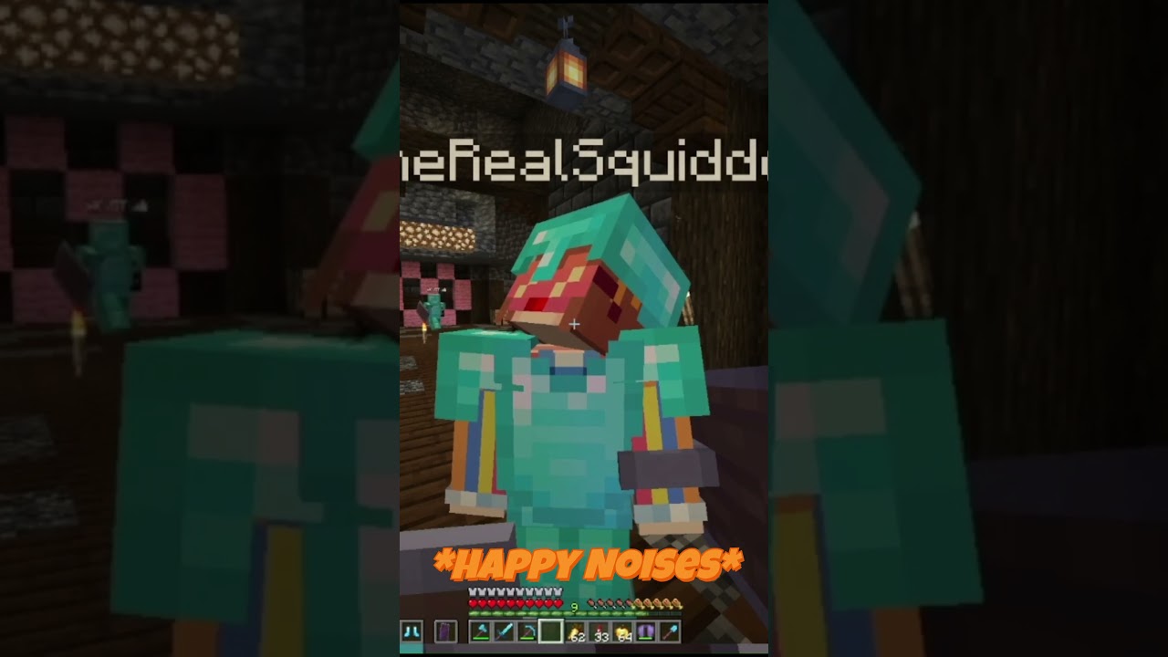 Ashswag flustered by Squiddo's affection #ashswag #squiddo #glitchduo #lifesteal #lifestealsmp