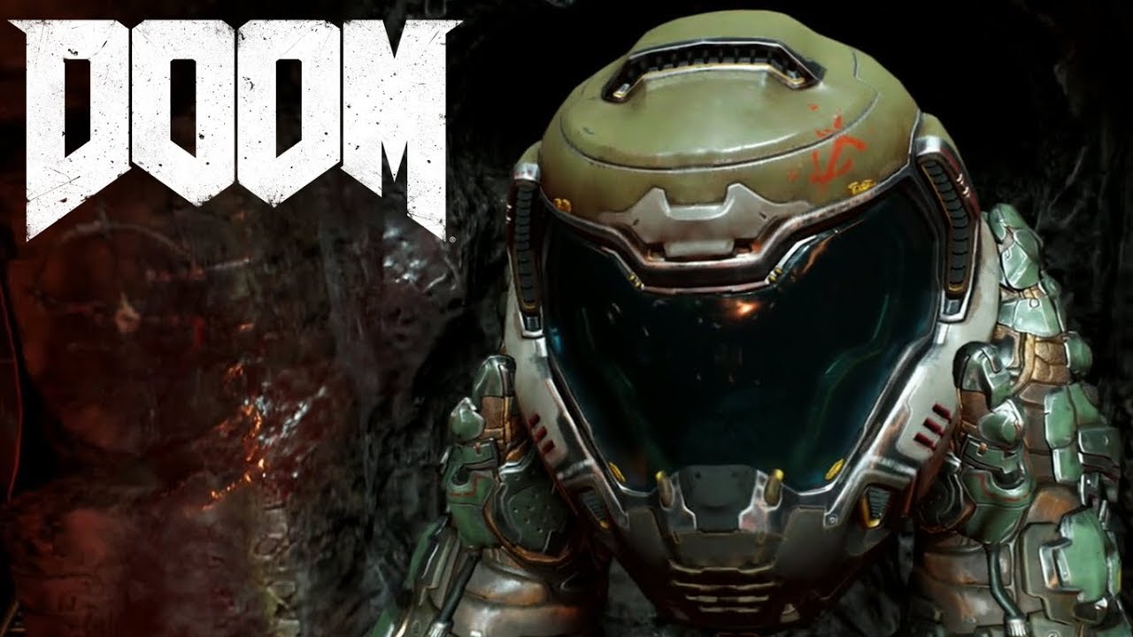 DOOM 2016 Xbox One X Walkthrough Part 1