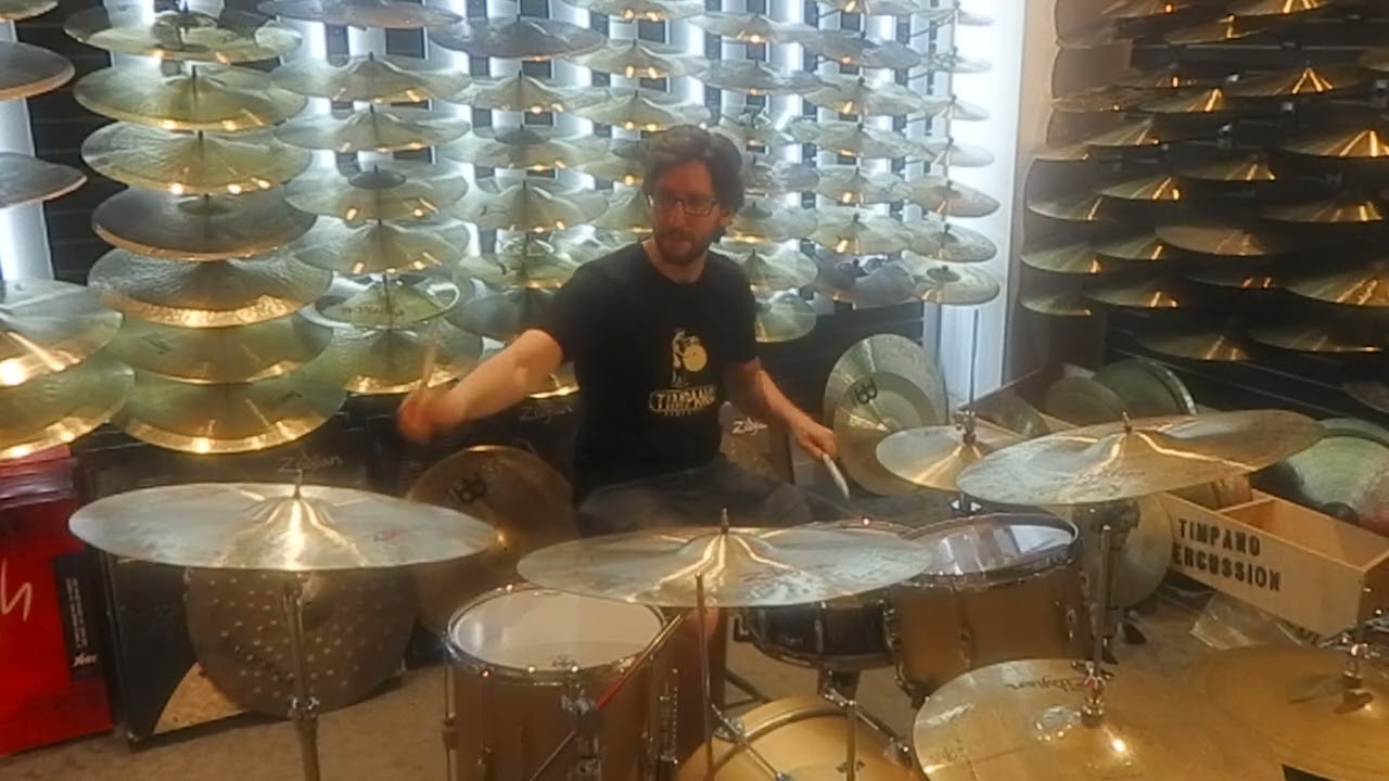 Quick Comparison of 3X Zildjian FX Crash Of Doom 22