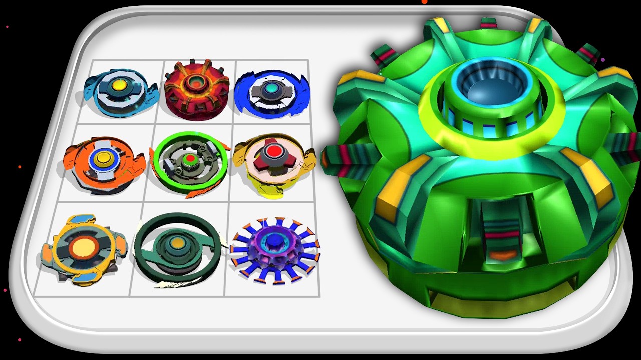 SPINNER BATTLE FIGHT ARENA - Spin Blade Evolution ★ Battle Simulator (ASMR Gameplay)
