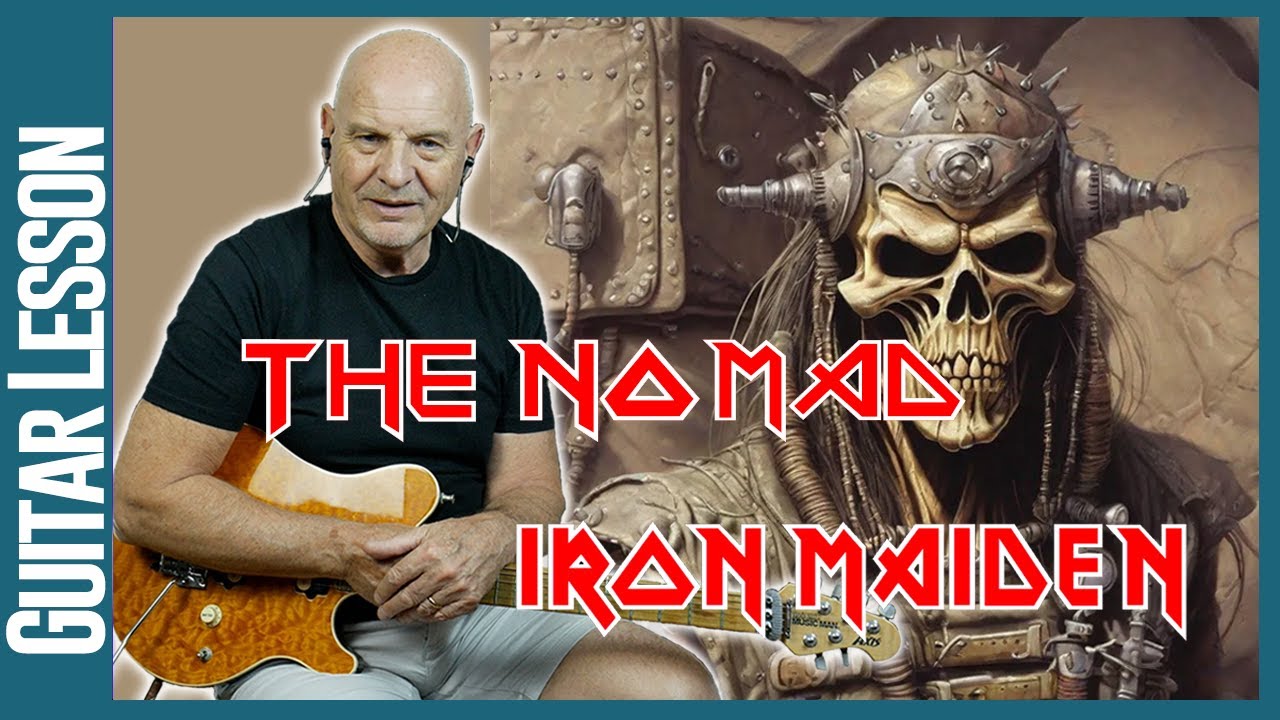Iron Maiden - The Nomad - Full Guitar Lesson