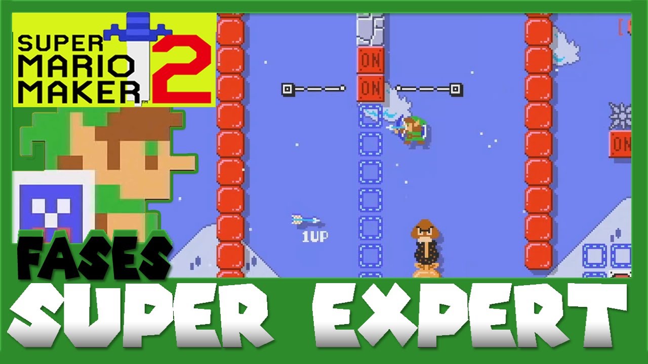 DESAFIO KAIZO COM LINK!!! - Super Expert | Super Mario Maker 2