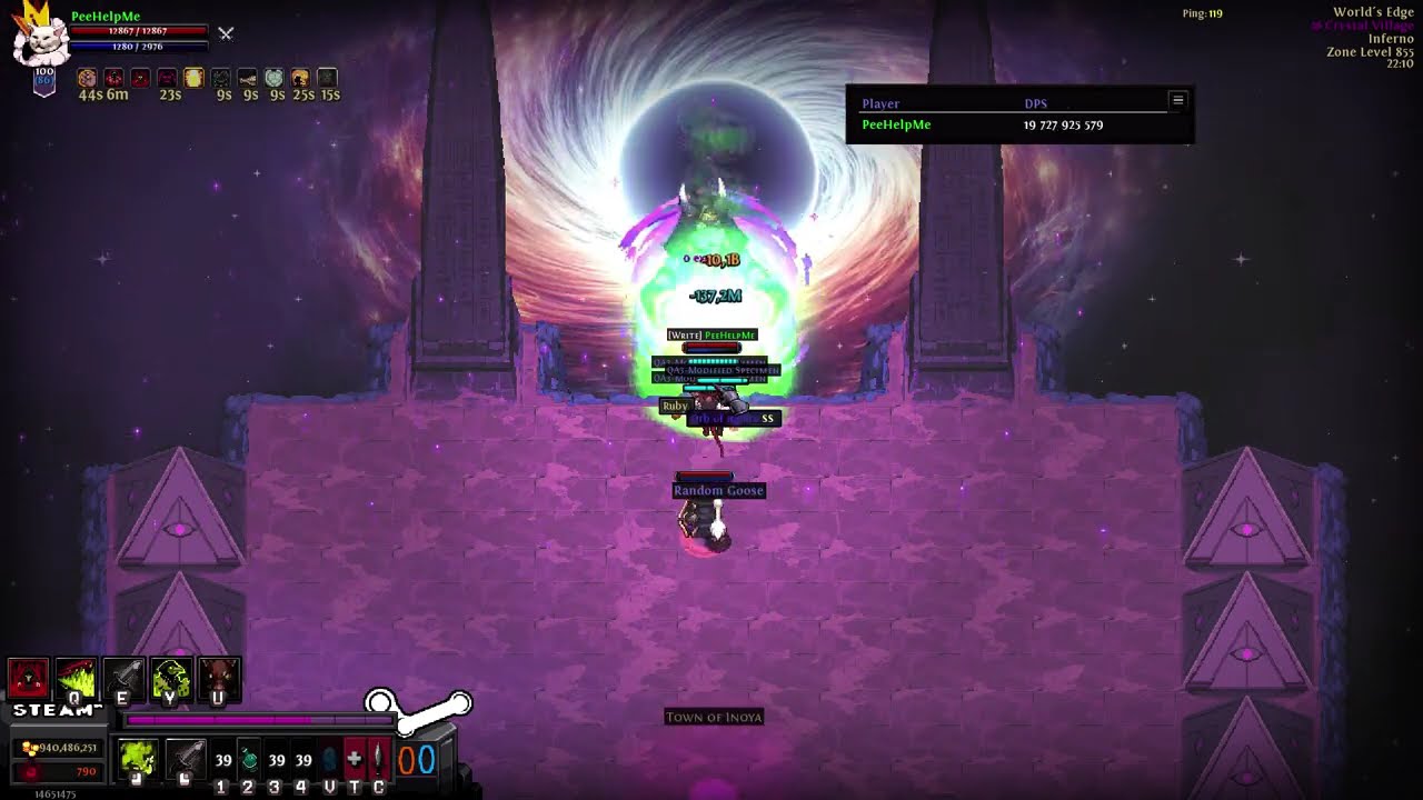Hero Siege 2 Season6 Plague Doctor (Poison Build) Damage &  Farm 2in1
