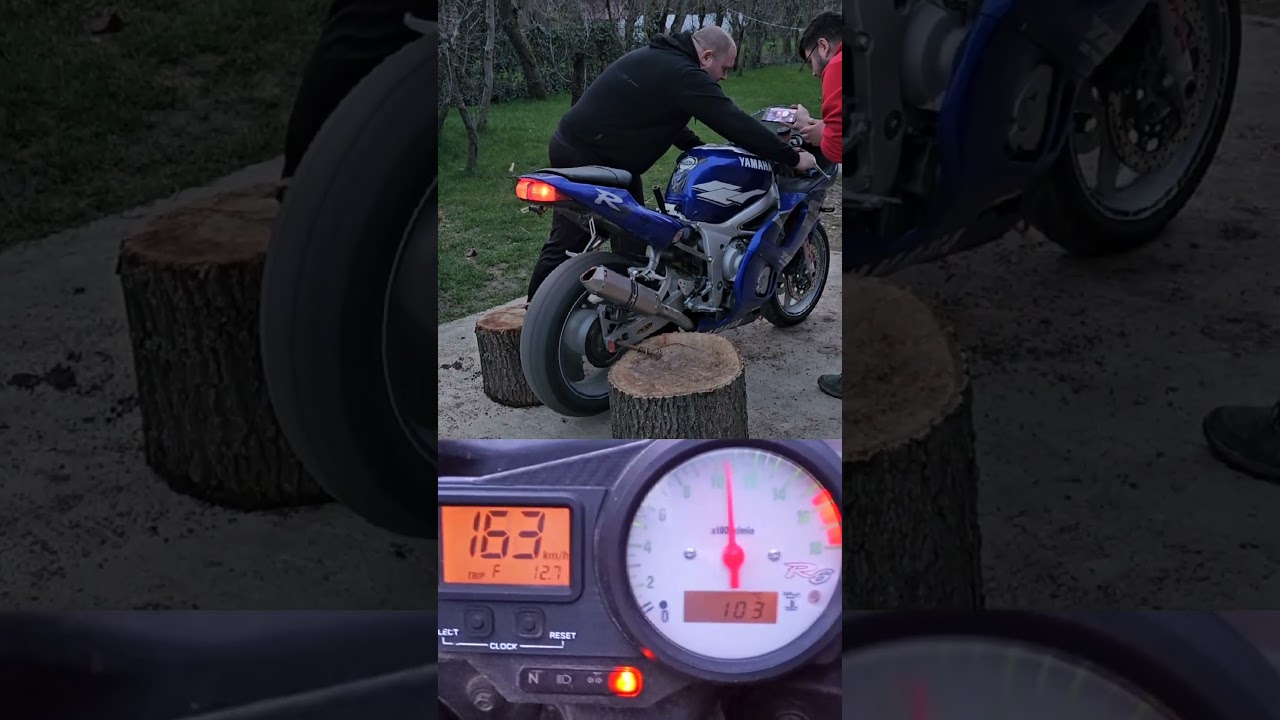 300kmh Yamaha R6