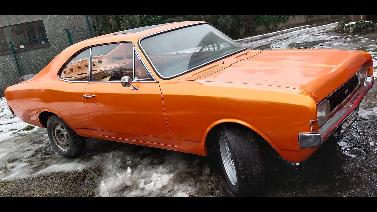 W trakcie renowacji pierwsza jazda Opel Commodore A Coupe 2,5 GS