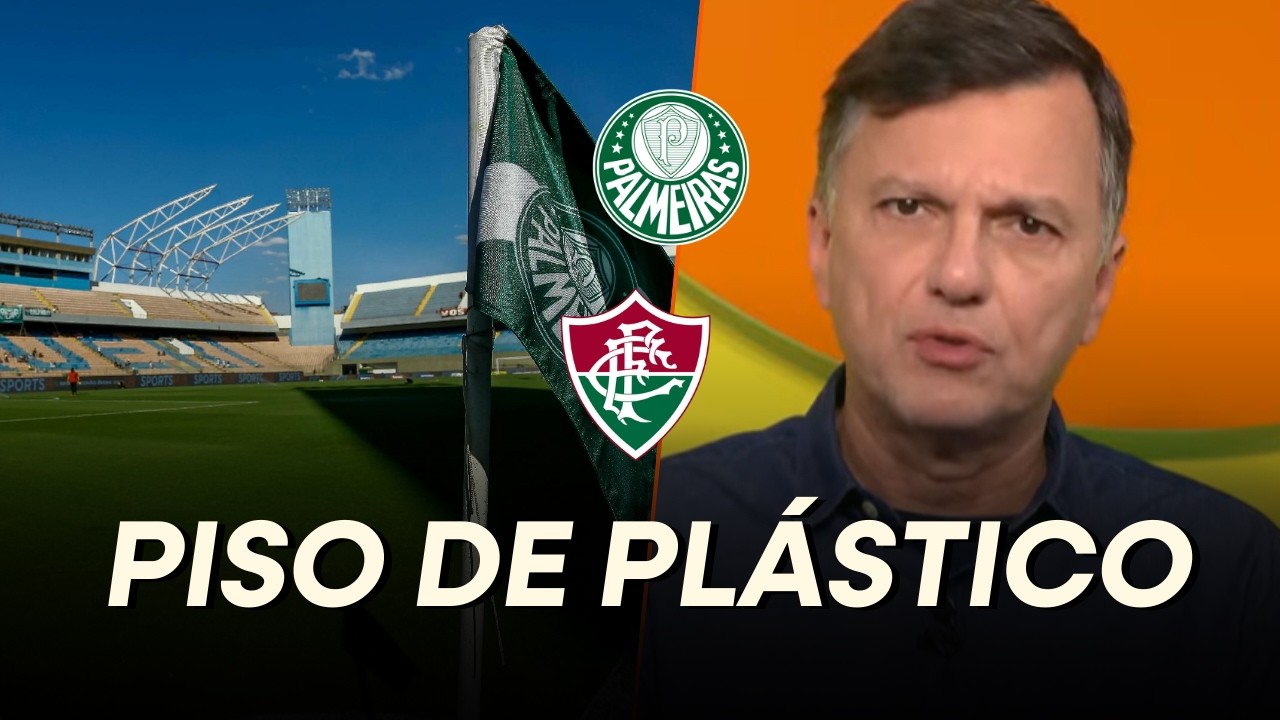 MAURO CEZAR: PISO DE PLÁSTICO NA ARENA BARUERI É INEXPLICÁVEL: 'NÃO TEM SHOW'