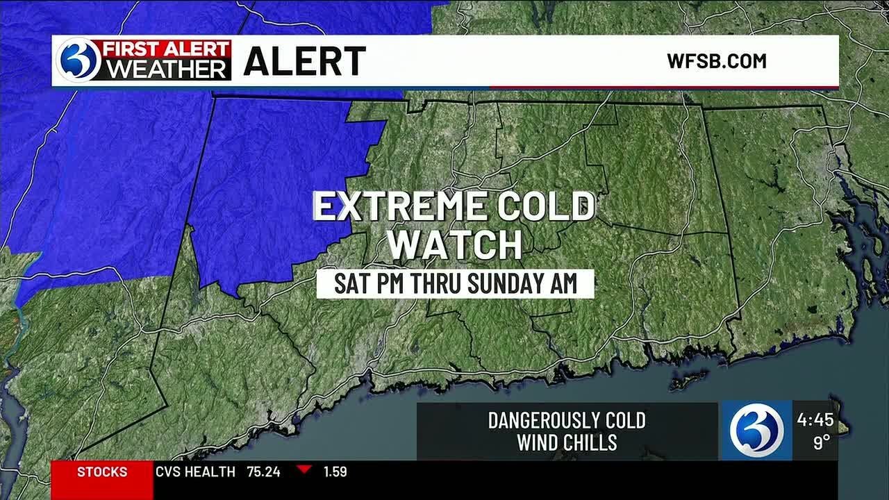 FORECAST: Snow, Arctic air & wind prompt First Alert Weather Days this weekend