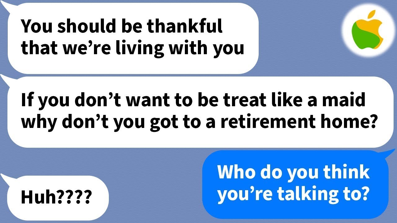 【Apple】 My son's wife treated me like a housekeeper right after the wedding without knowing...