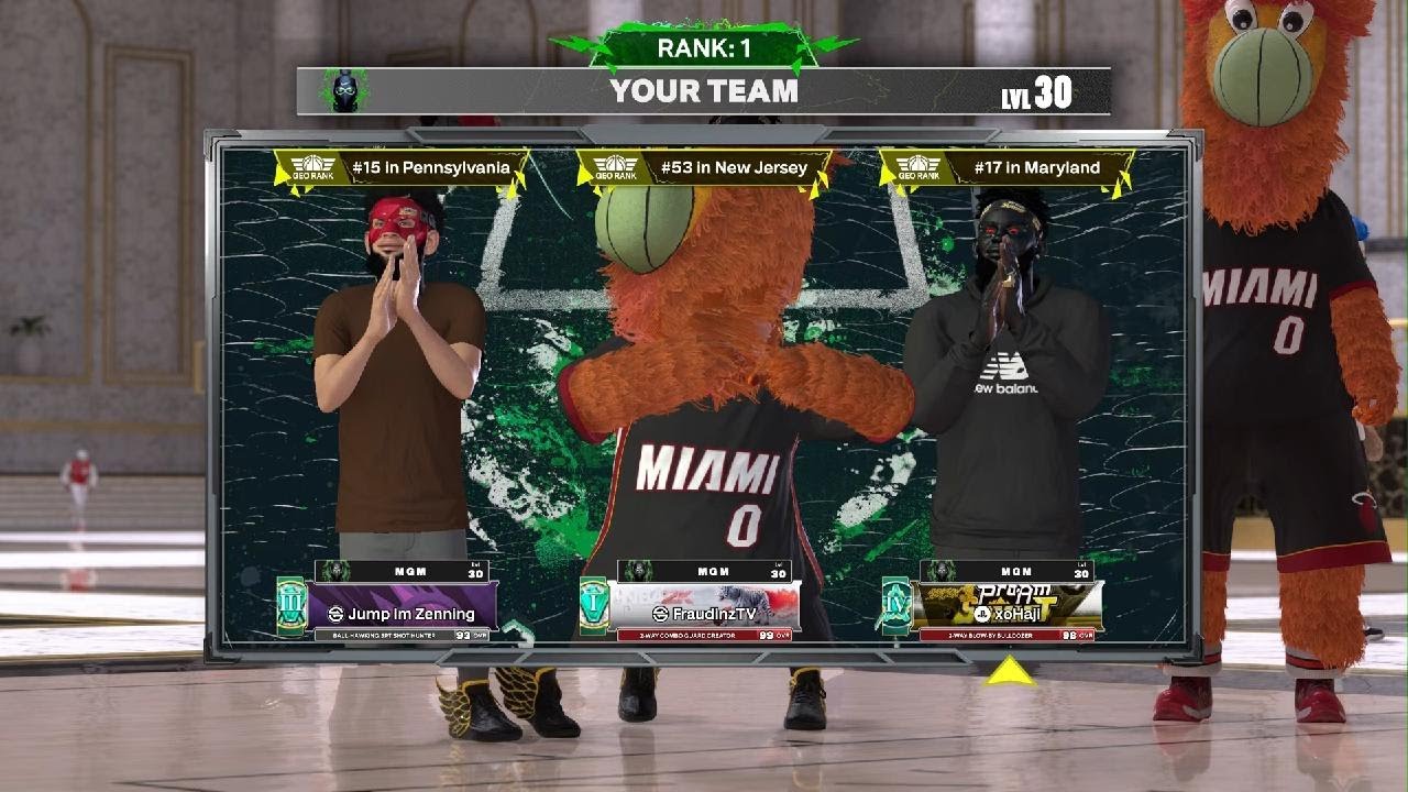 NBA 2k26 Season 4 Comp Stage 3s Gameplay