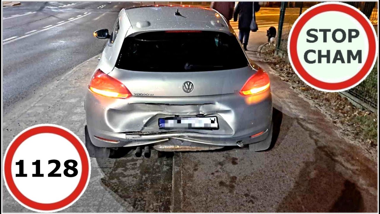Stop Cham #1128 - Niebezpieczne i chamskie sytuacje na drogach