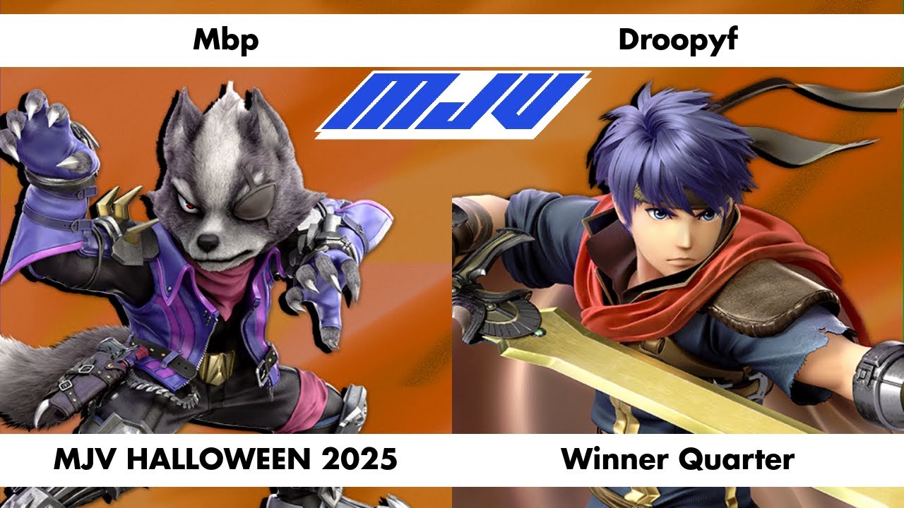 MJV HALLOWEEN 2025 - Mbp (Wolf) Vs. Droopyf (Ike) - Winner Quarter