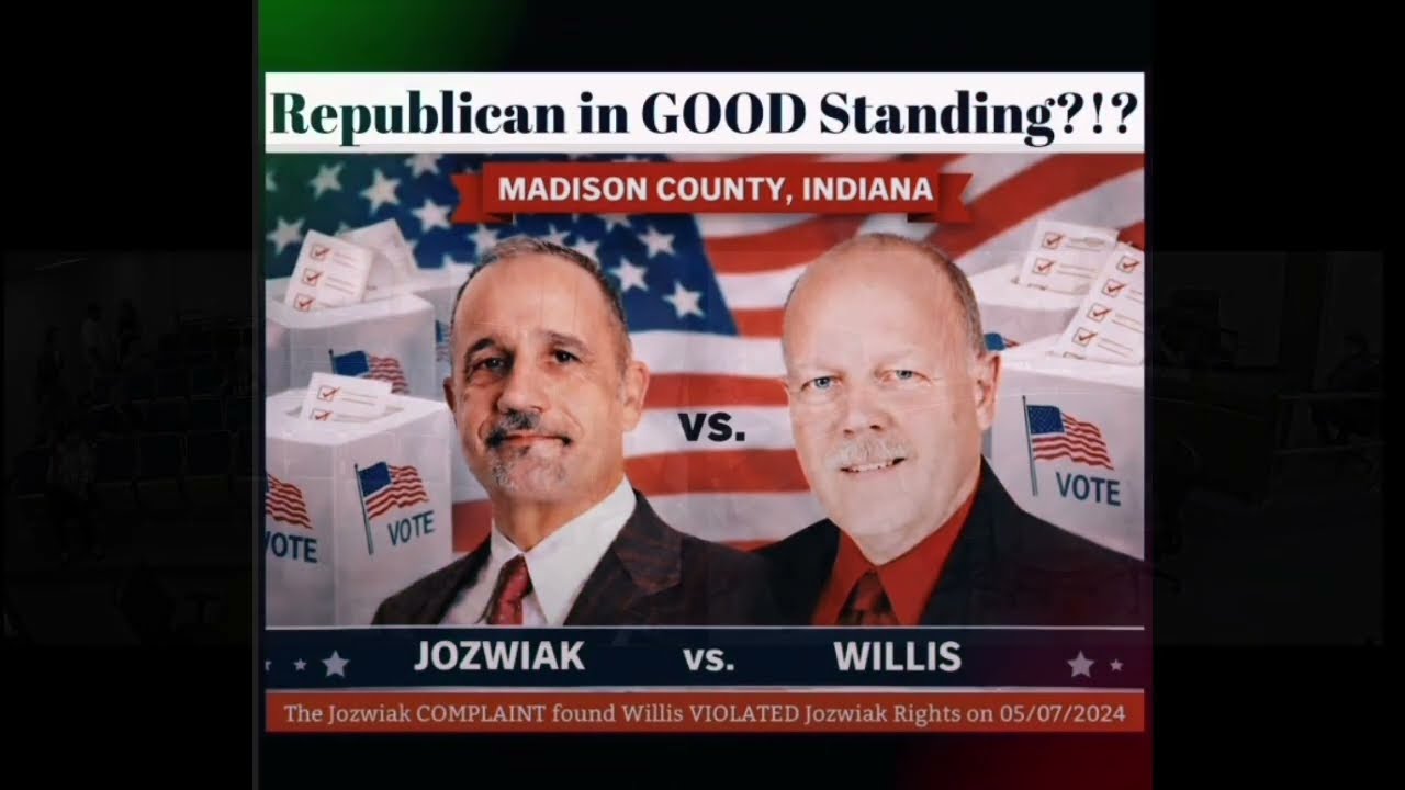 07/22/2026 Jozwiak vs Willis - First Round w/ Madison County Election Board - “Willis: STOP This?!?”