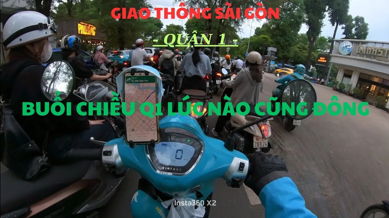 GTSG - BUỔI CHIỀU QUẬN 1 LÚC NÀO CŨNG ĐÔNG