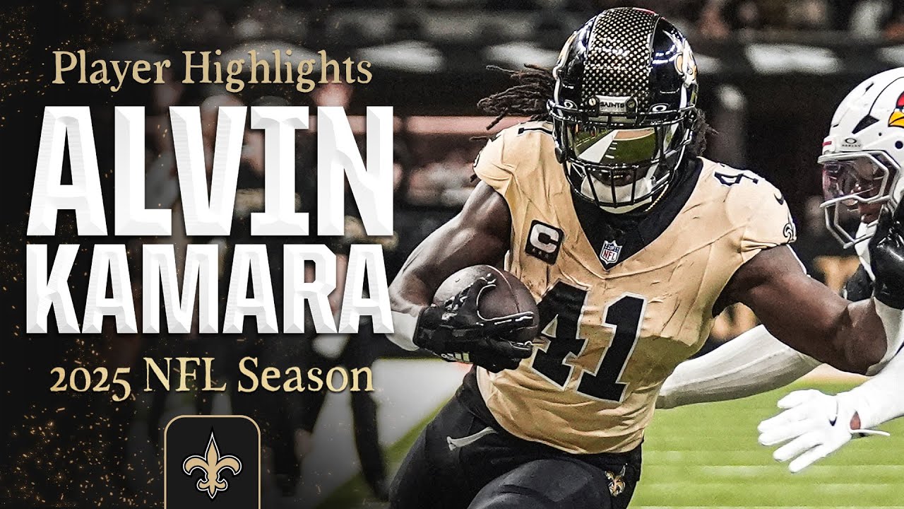 Alvin Kamara 2025 Season Highlights